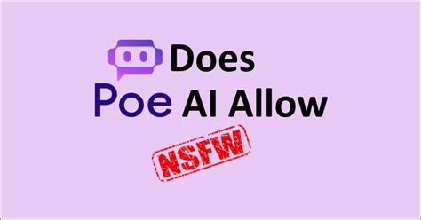 nsfw poe ai|Poe AIs 2024 NSFW Content Filtering 